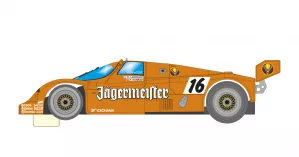 BRM199	Porsche 962CK – TEAM REPSOL BRUN MOTORSPORT Jagermeister #16  WSP CHAMPIONSHIP NURBURGRING 1989